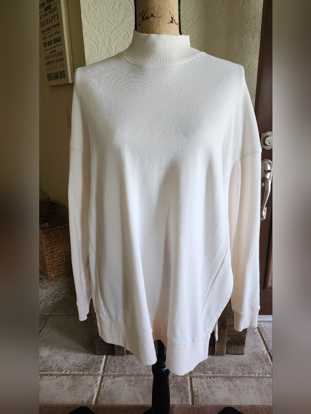 American Eagle Mock Neck Sweatshirt